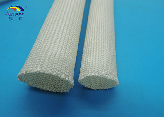 中国 非アルカリは絶縁体/ワイヤー アセンブリのためにスリーブを付ける高温ガラス繊維を編みました サプライヤー