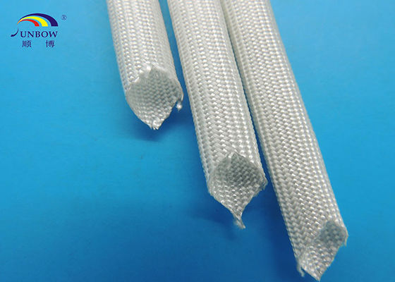 中国 熱扱われた袖高圧および温度の保護ガラス繊維の絶縁材のスリーブを付けること サプライヤー