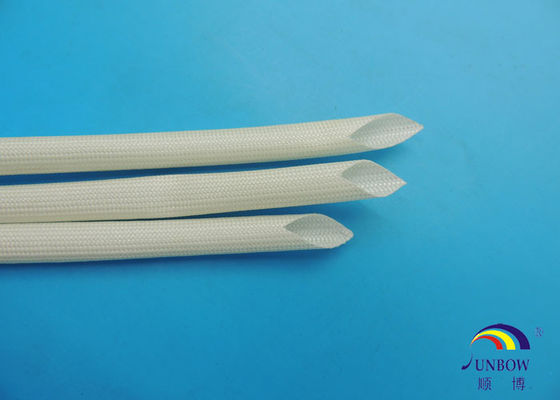 中国 絶縁材のアクリルのガラス繊維のスリーブを付けること/袖の耐久性オイル証拠 サプライヤー
